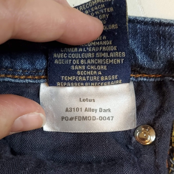 2000s Flare Fidelity Jeans Lotus Flare Leg size 29 - Picture 10 of 11